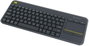 Logitech K400 Plus Teclado Multimedia Inalámbrico con Touchpad Negro
